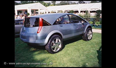 Renault Koleos all wheel drive hybrid coupe concept car 2000 4